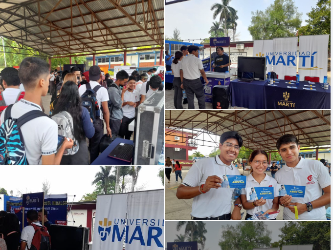 Martí presente en la feria profresográfica de Cerro Azul